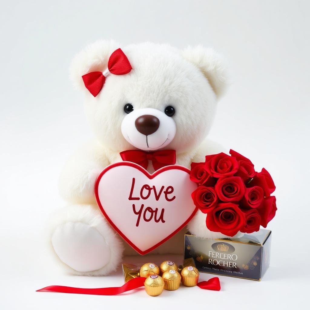 Ursinho, Buquê e Ferrero